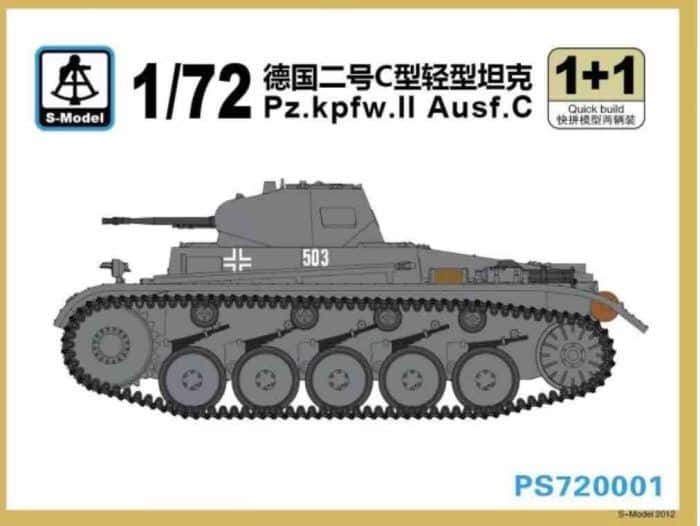 PS720001 panzer II Ausf C boxart