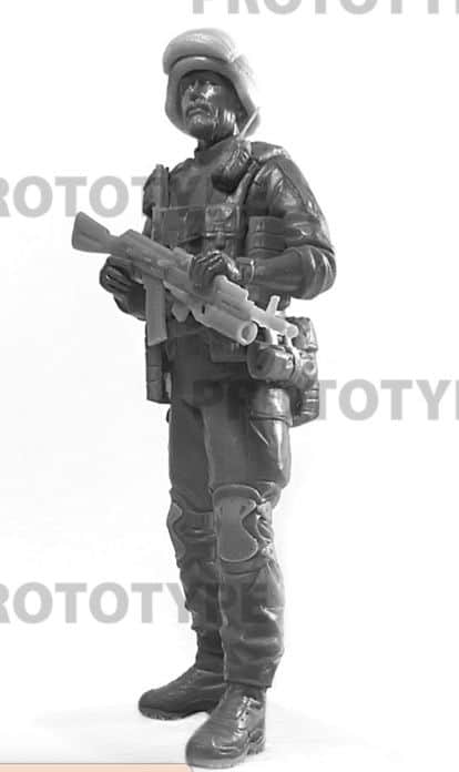 16104 Ukrainian lateral soldier