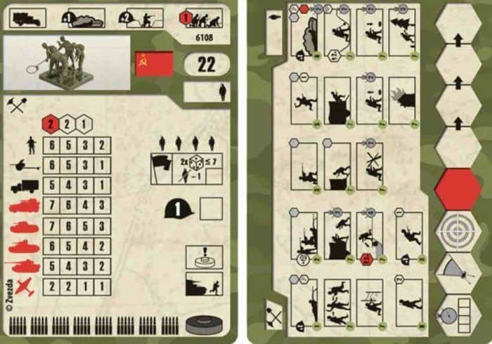 6108 Soviet sappers cards