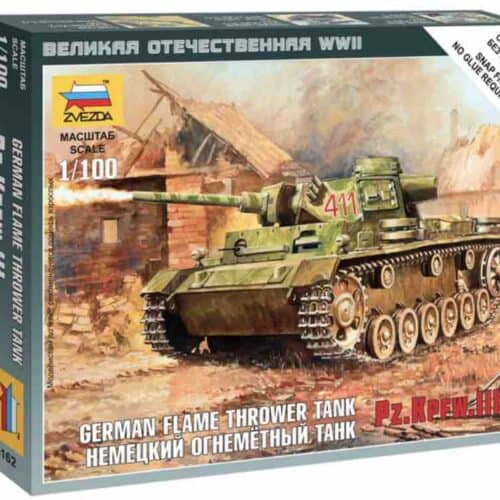 6162 Panzer III flamethrower boxart