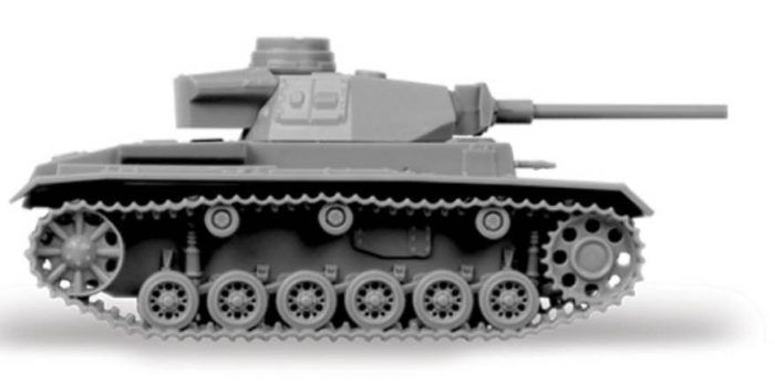 6162 Panzer III side flamethrower