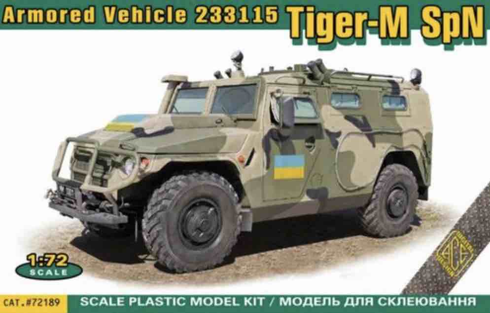 72189 Tiger-M armored vehicle SpN boxart