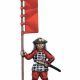 8017 infanteria samurai bandera