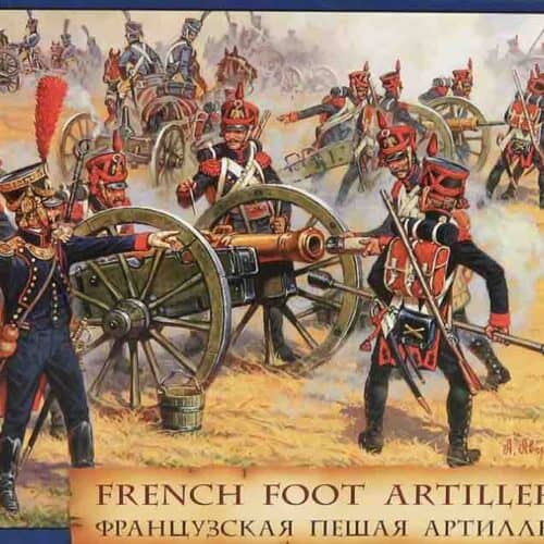 8028 french foot artillery boxart