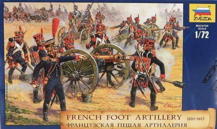 8028 french foot artillery boxart