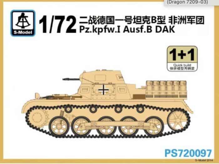 PS720097 Panzer I ausf B DAK boxart