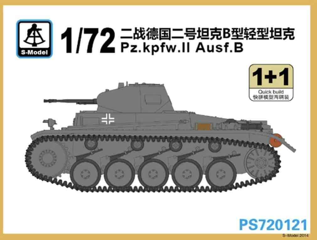 PS720121 Panzer II Ausf B boxart