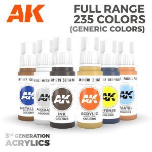 Discover the revolutionary improvements of AK Interactive’s Next Generation Paints