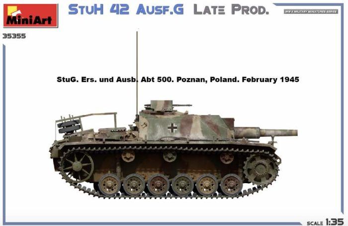 35355 StuH42 Ausf G esquema 3