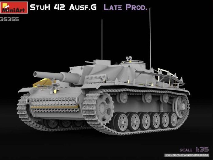 35355 StuH42 Ausf G frontal