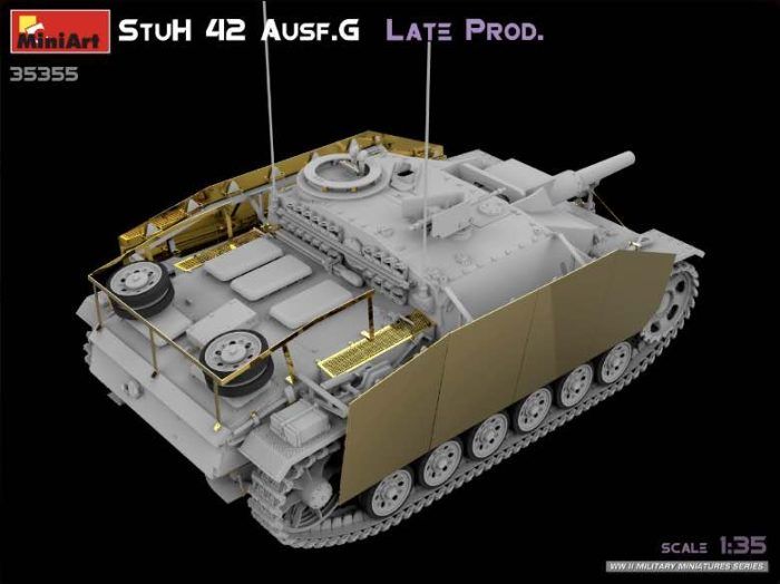 35355 StuH42 Ausf G trasero