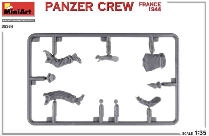 35364 Panzer Crew Francia 1944 partes 1