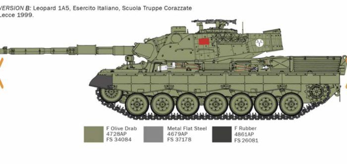6481 Leopard 1 A5 scheme 2