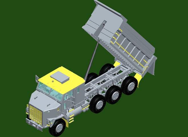 85526 M1070 Dump Truck frontal