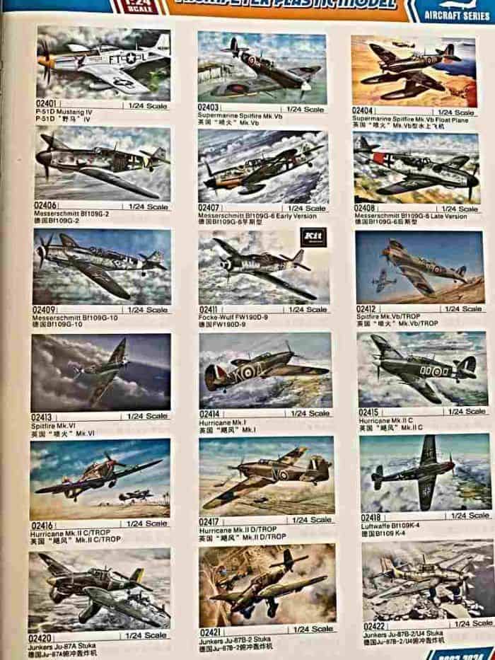 trumpeter aircraft catalog