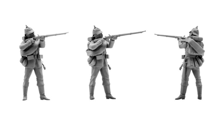 35012 Prussian infantry shooting