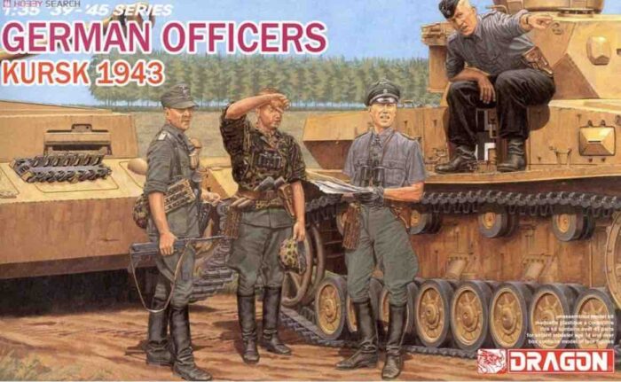6456 oficiales en kursk 1943 boxart