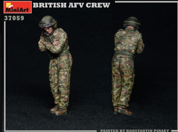 37059 british afv crew comandante