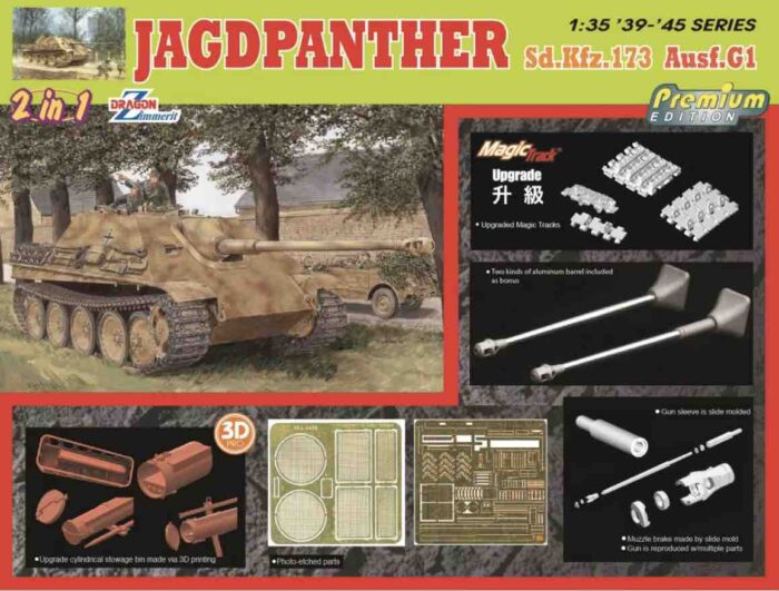 6846 jagdpanther Ausf g1 boxart