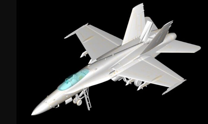 80320E F18A Hornet rendering