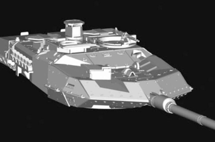 82432 Leopard 2E turret