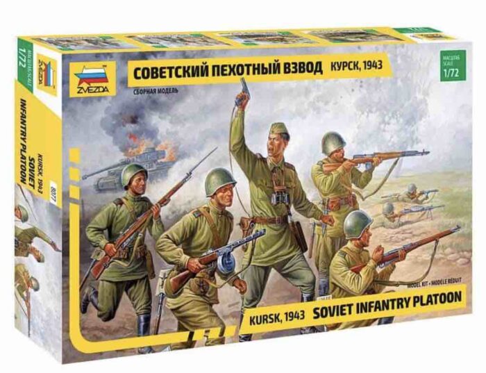 8077 soviet infantry boxart
