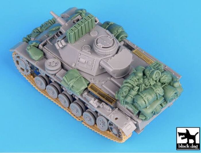 T72037 complementos panzer III tresera