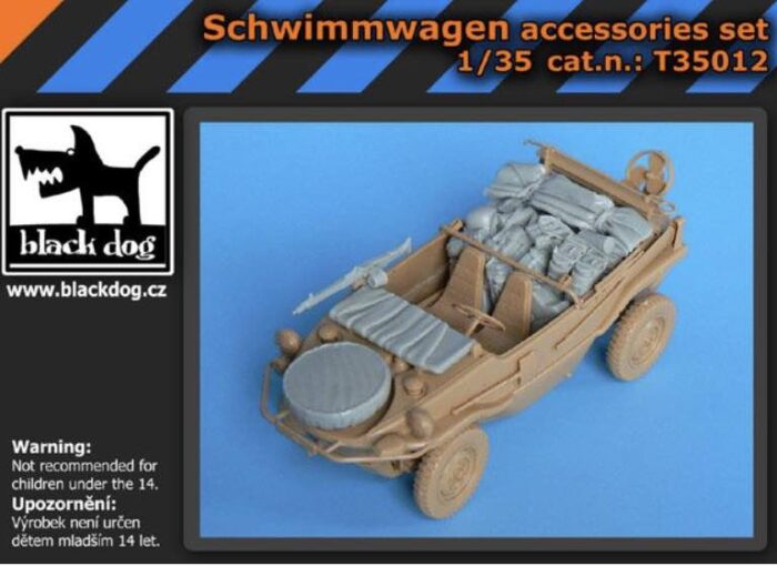35012 schwimmwagen accessories boxart set