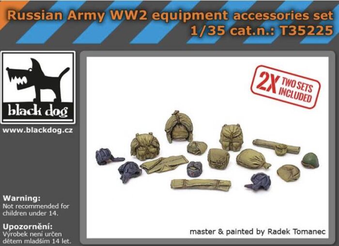 35225 russian army equipment boxart