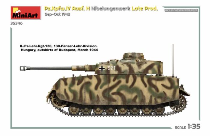 35346 Panzer IV ausf H scheme 1