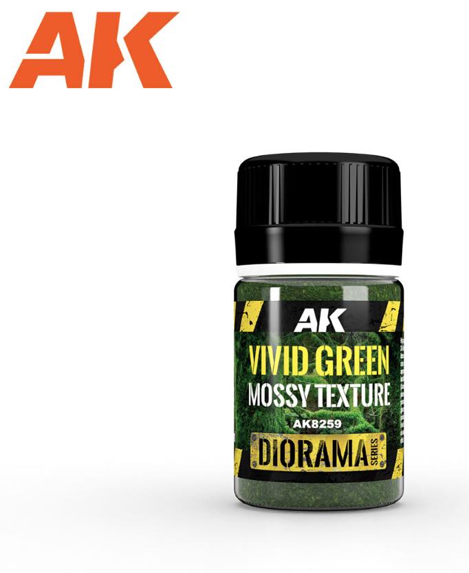8259 deep green moss effect container