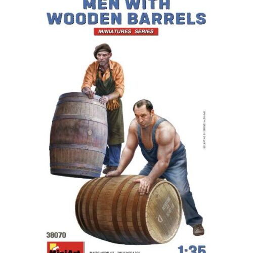 38070 hombres con barril madera boxart