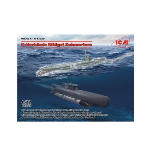 s.020 mini submarinos alemanes boxart